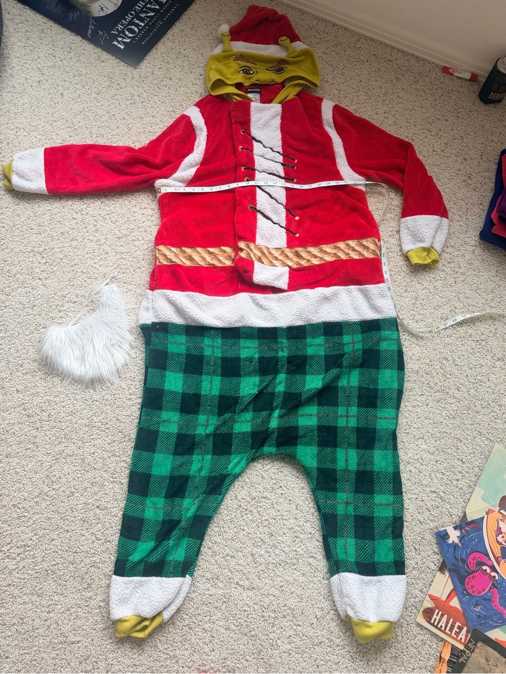 Adult S/M Shrek Onesie